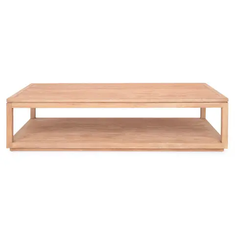Masa pentru gradina/terasa Elba, 152x83x32 cm, lemn de teak, natur Premium