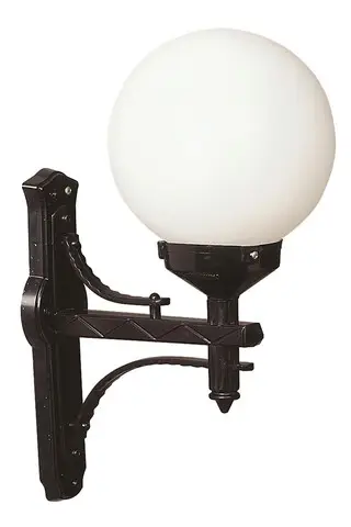 Lampa de exterior, Opviq, 685AVN1153, Alb/Negru Reducere specială