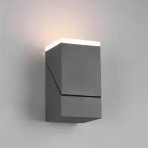 Aplica de perete pentru exterior Avon, TRIO, 9x10.5x16 cm, 7W, 1x SMD, aluminiu turnat/plastic, antracit Promoție