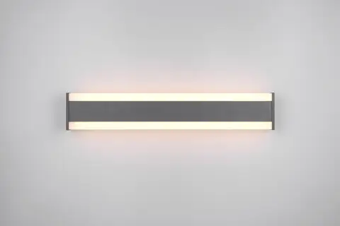Aplica de perete pentru exterior Dawson, TRIO, 60x10.7 cm, 8W, 1x SMD, aluminiu, antracit Doar azi