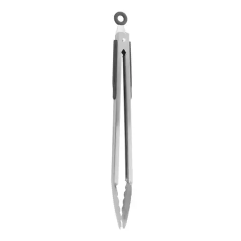 Cleste inox pentru gratar, Zokura, 35 cm, inox Discount