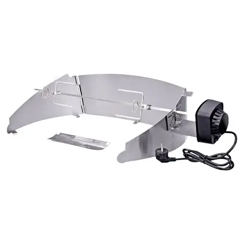 Promoție Kit rotiserie pentru gratar de gradina, inox - Zokura