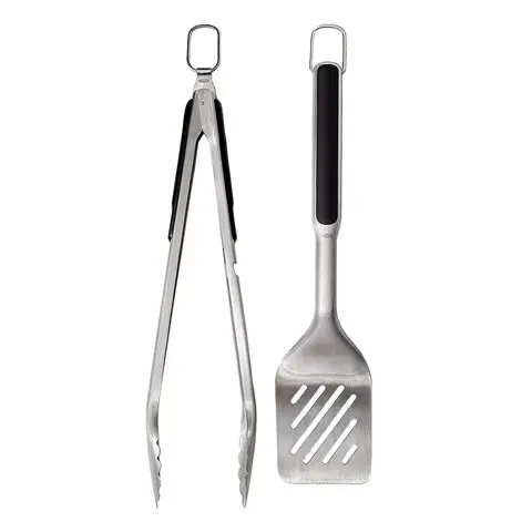 Set cleste si paleta gratar, inox, "Good Grips" - OXO Super ofertă