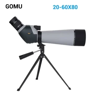 Reducere de preț Telescop Terestru Gomu 20-60x80 cu trepied