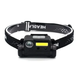 Lanterna de Cap, Target Light, Cu senzor, magnet si Acumulator, 6 moduri functionare, T289 Premium