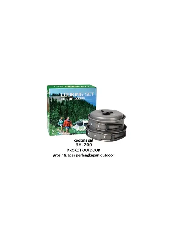 Preț promoțional Set Gatit Camping SY-200