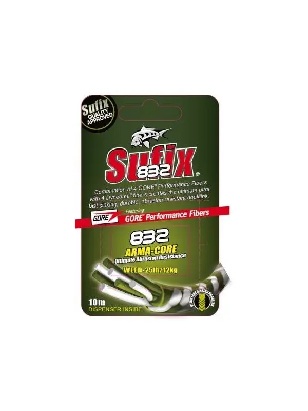 Fir textil Sufix Armacore Weed - 10mt/35Lb Super ofertă