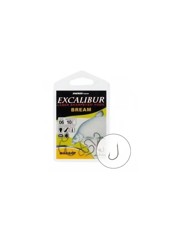 Energo Team Carlige Excalibur Bream Maggot NS Nr.14/10 buc. Retur gratuit