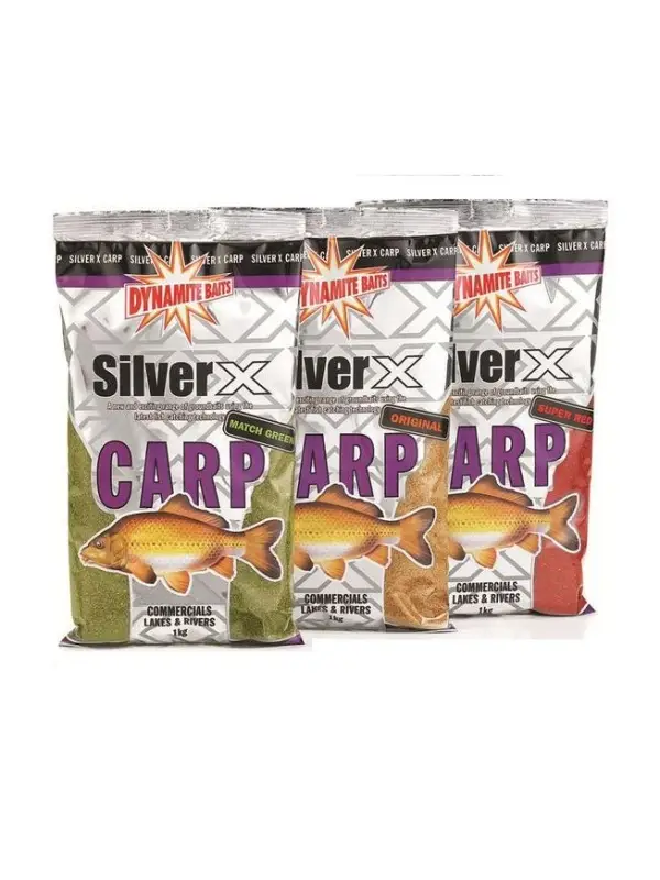 Retur ușor Dynamite Baits Silver X Nada 1 kg Specimen Carp Original