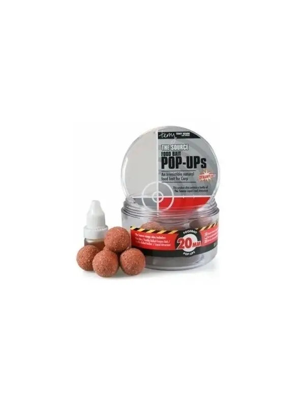 Dynamite Baits Pop Up 20 mm. The Source Cumpărături sigure