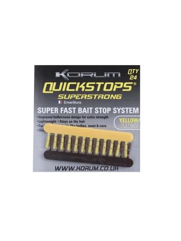 Korum Quick Stop Yellow/Brown Reducere extra