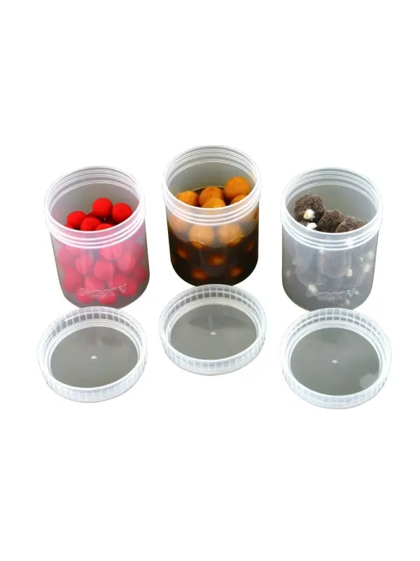 Fox, Borcane Bait Tubes, Full Size Clear, 6buc Mai ieftin