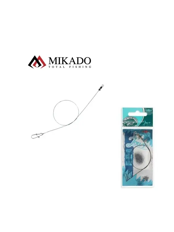 Mikado, Strune Jaws, Wolfram Leader Light, 25cm-10kg (2buc/plic) Ofertă