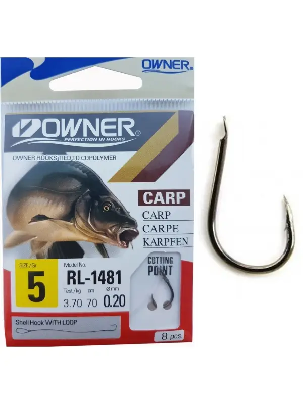 OWNER Carlige Legate RL-1481 53818 Nr.5 0.20mm/70cm Popular