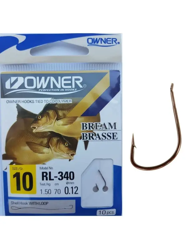 OWNER Carlige Legate RL-340 53816 Nr.10 0.12mm/70cm Disponibil imediat