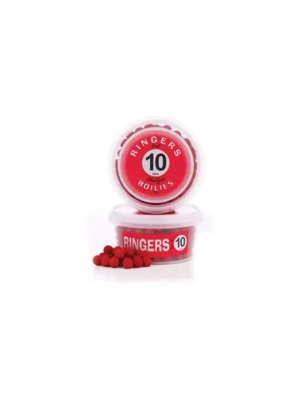 Ringers Shellfish Boilies Red (8mm) 100g Expediere rapidă