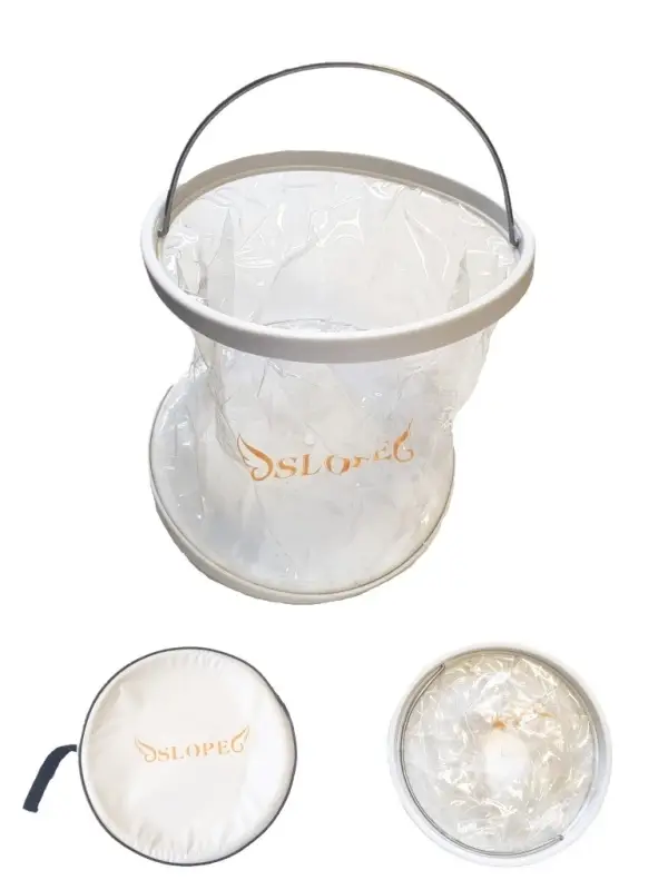 Ofertă de sezon Osako, Galeata Nylon, Transparent Plianta Pentru Nada 9 lt.