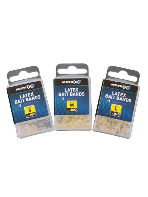 INELE ELASTICE MATRIX LATEX BAIT BANDS MEDIUM Preț promoțional