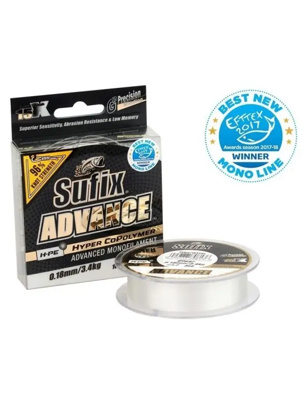 Sufix Fir Mono Advance Clear 150mt Reducere