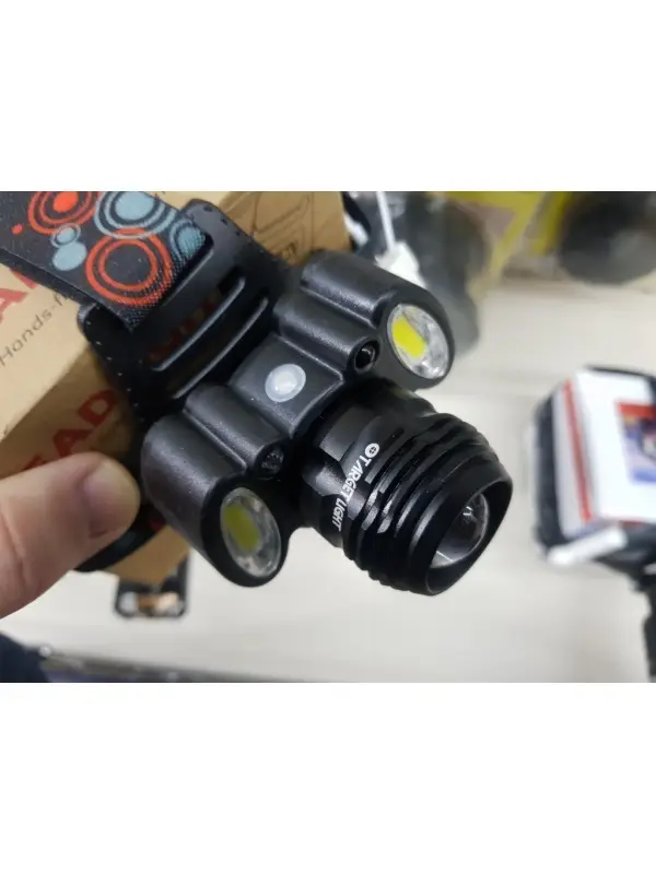 Lanterna Frontala Target Light Cu USB Si 3 Senzori Ieftin