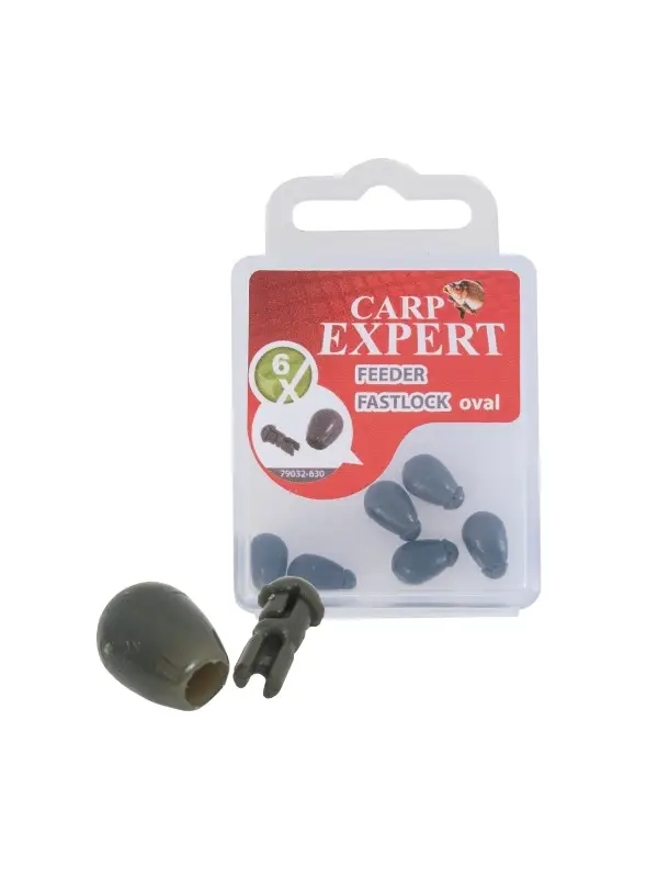 Carp Expert Agrafa Rapida Ovala Feeder Plată securizată