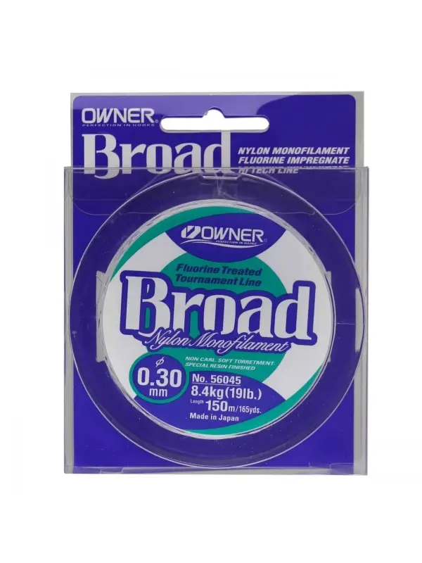 Fir Owner Broad Fluorine Treated 150m (0,12; 0,14; 0,16; 0,18; 0,20mm) Retur gratuit