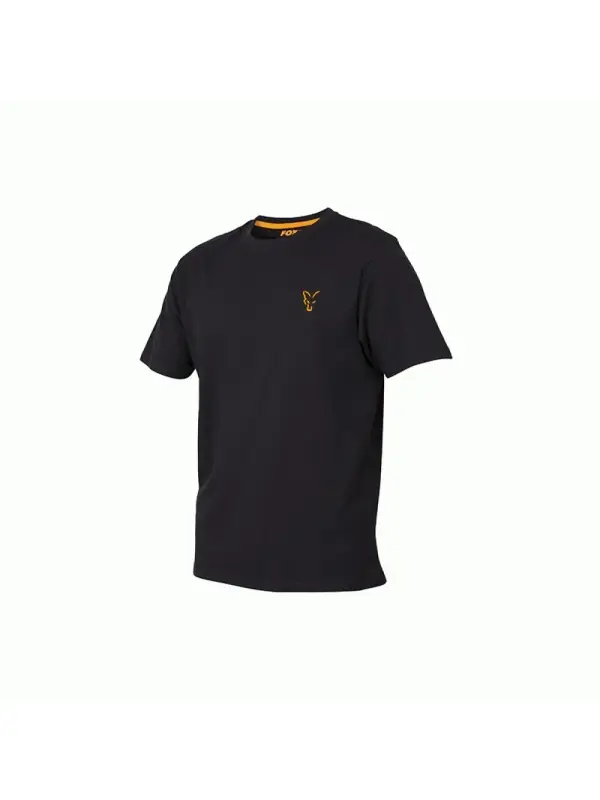 Livrare rapidă Fox, Tricou Maneca Scurta, Negru & Portocaliu