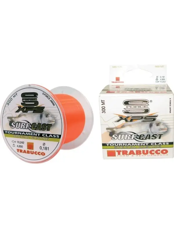 Fir Mono S-Force, Trabucco, XPS Surf Cast, 300mt Ofertă specială
