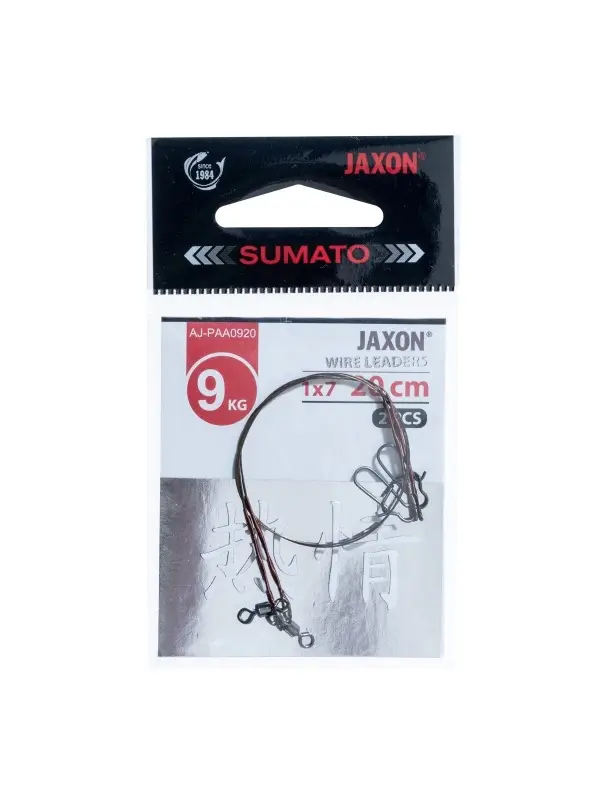 Jaxon Struna Otel Sumato 1X7 - 9 kg. / 20 cm. Lichidare de stoc