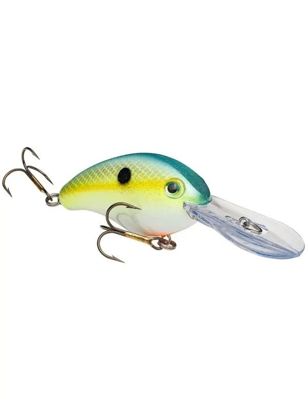 Ultima șansă Vobler Strike King Pro Model (Series 4) Chartreuse Sexy Shad 11cm