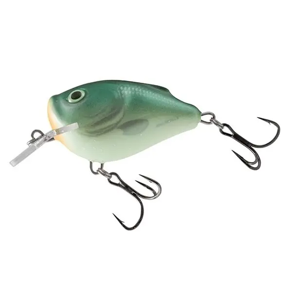 Ultima șansă Salmo, Vobler Squarebill, GBH - Green Back Herring, Floating, 6cm, 21gr.