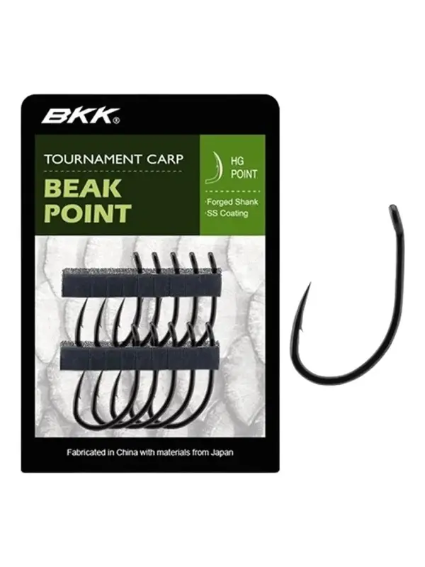 Reducere Carlige BKK Beak Point Tournament Carp, 10buc/plic