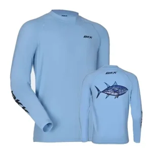 Calitate înaltă BKK Tricou Maneci Lungi Performance GT Light Blue