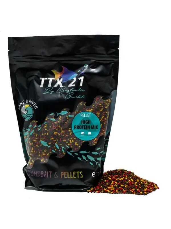 TTX21, Pelete Mix High Protein, 900gr. Retur gratuit
