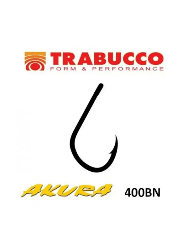 Trabucco Carlige Akura 400 BN, 10 buc./plic Preferatul clienților