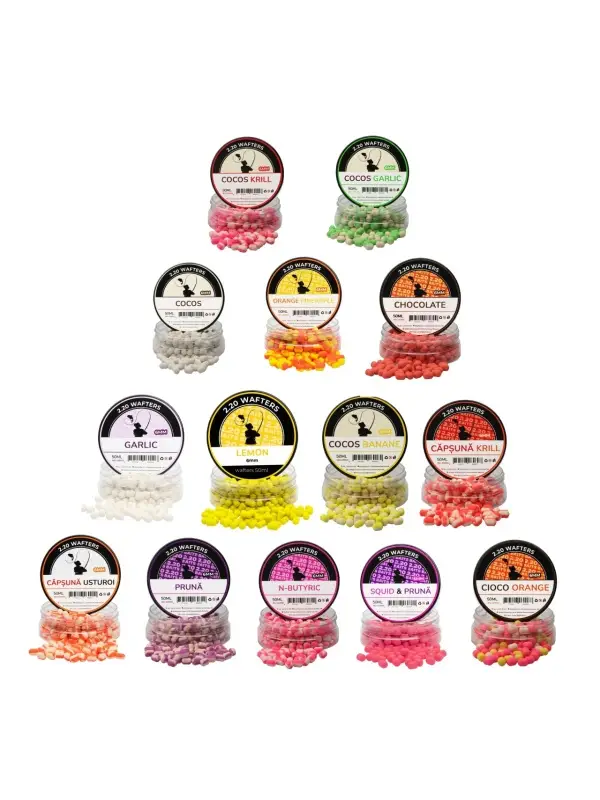 Transport gratuit 2.20 Baits, Wafter 6 mm, 50 ml.