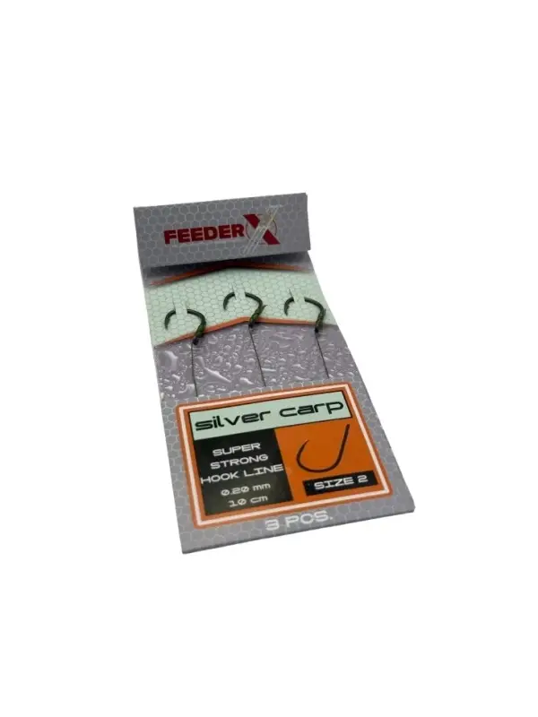 Feeder X Carlige Legate, Silver Carp Preț redus