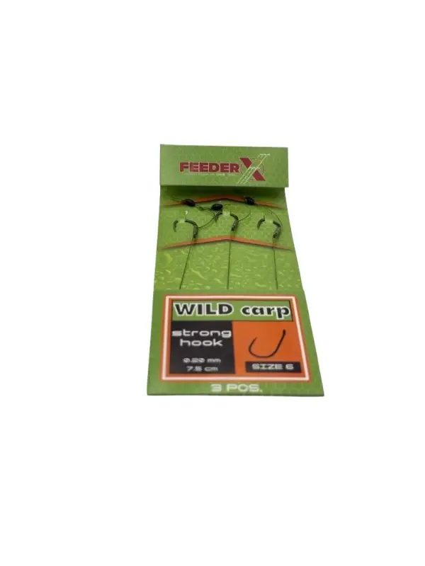 Discount Feeder X Carlige Legate, Wild Carp, Strong Hook