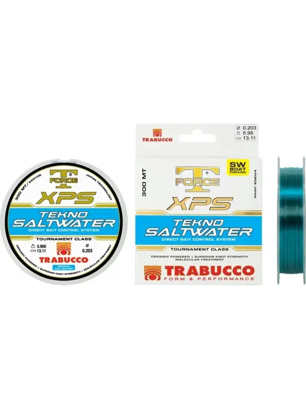 Trabucco, Fir Mono, XPS Tekno Saltwater, T-Force, 150 metri Plată sigură