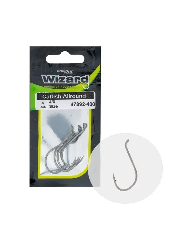 Transport gratuit Wizard Carlige Catfish Allround
