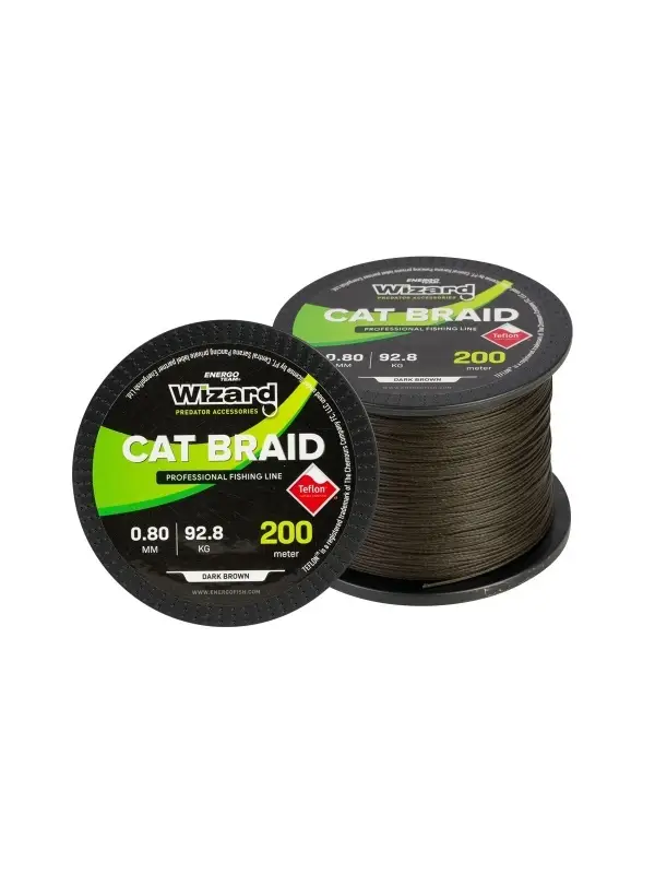 Promoție Wizard Fir Textil Teflonat 200 mt. Cat Braid