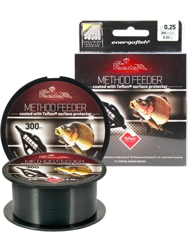Carp Expert, Fir Mono Method Feeder, Teflon Coated, 300mt Lichidare de stoc