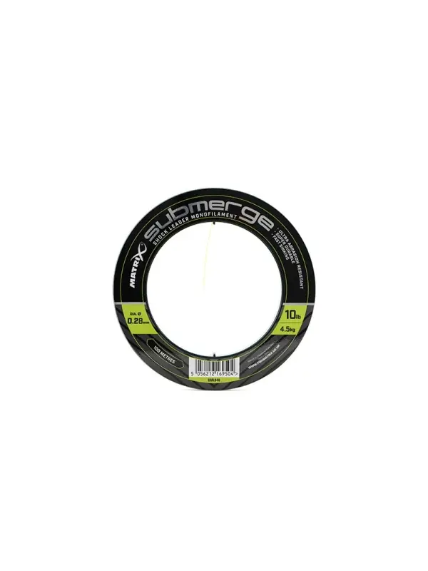 Preferatul clienților Matrix, Fir Mono Submerge, Shock Leader, 100 metri