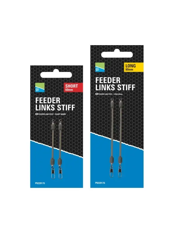 Bestseller Preston Antitangle Feeder Links Stiff 2 buc/set