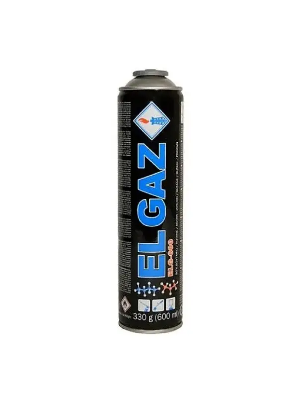 Elgaz, Butelie Gaz tip Spray, cu Valva Filet, 330 gr. Chilipir