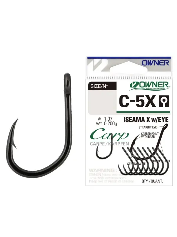 Popular Owner, Carlige Crap C-5X, Iseama X With Eye