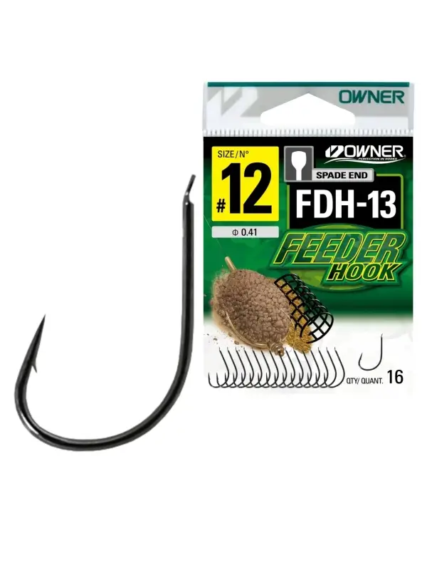 Ofertă limitată Carlige Owner FDH-13 Keiryu Black Chrome
