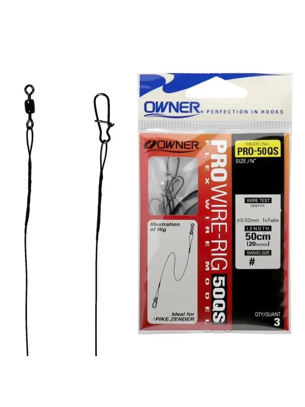 Owner, Struna Titan, Pro Wire Rig 50QS Super ofertă