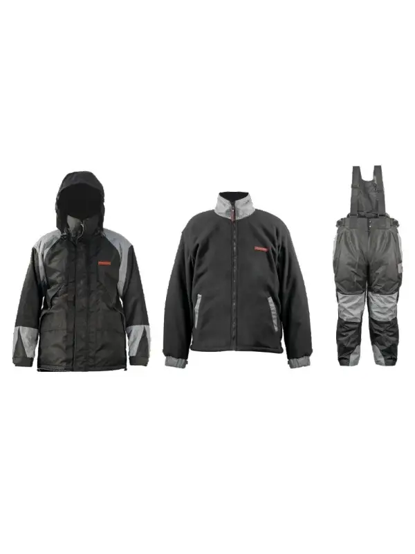 Ofertă exclusivă Trabucco Costum costum GNT Breathable Suit Jachet + Polar Fleece + Bib 'N Brace Mar.XL