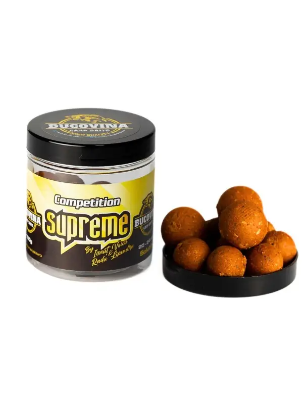 Bucovina Baits Boilies Solubil 150 gr/20-24 mm. Competition Supreme Reducere specială